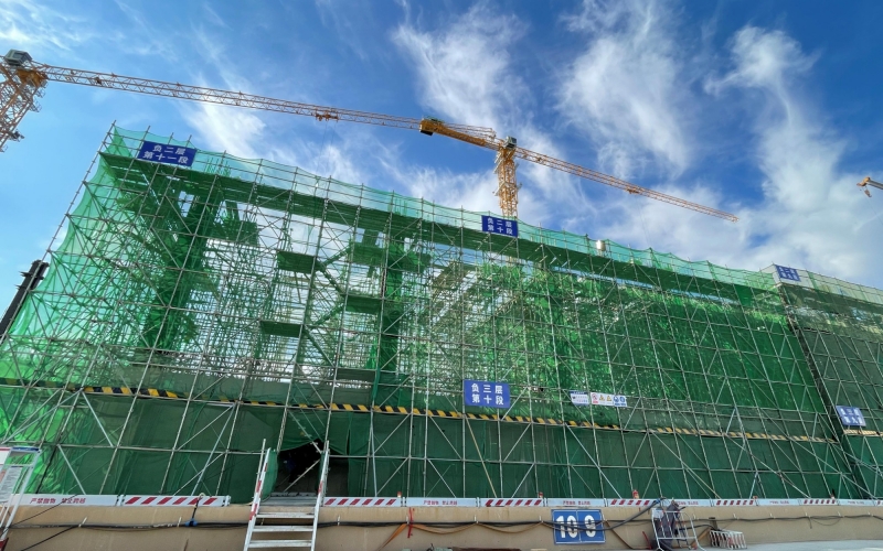 雄安新区至北京大兴国际机场快线一标段雄安航站楼主体工程