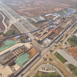 武汉地铁11号线四标段未来三路站西区及附属结构主体结构工程